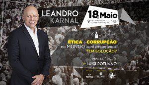 Leandro Karnal ministrará palestra sobre Ética e Corrupção no Parque de Eventos do La Torre Resort