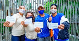 Campanha de vacinação contra gripe com os colaboradores